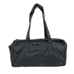 Porter Men,Women Nylon Boston Bag Navy Black