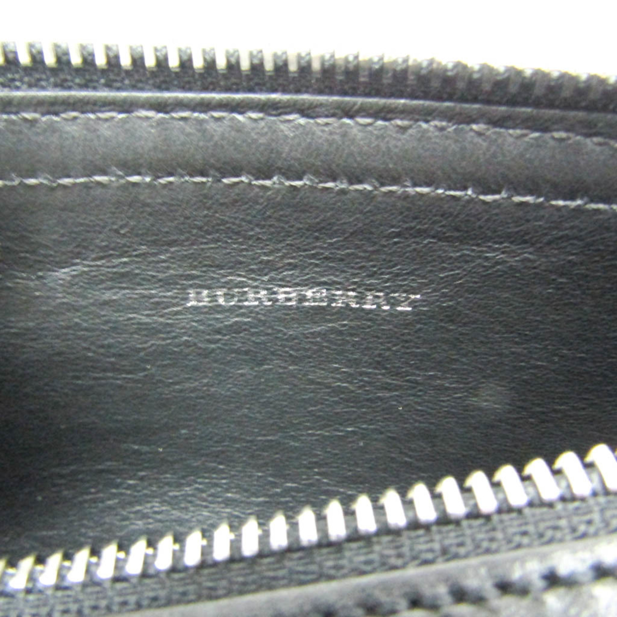 Burberry Barrel Bag Women's Leather,Canvas Handbag,Shoulder Bag Black,Off-white