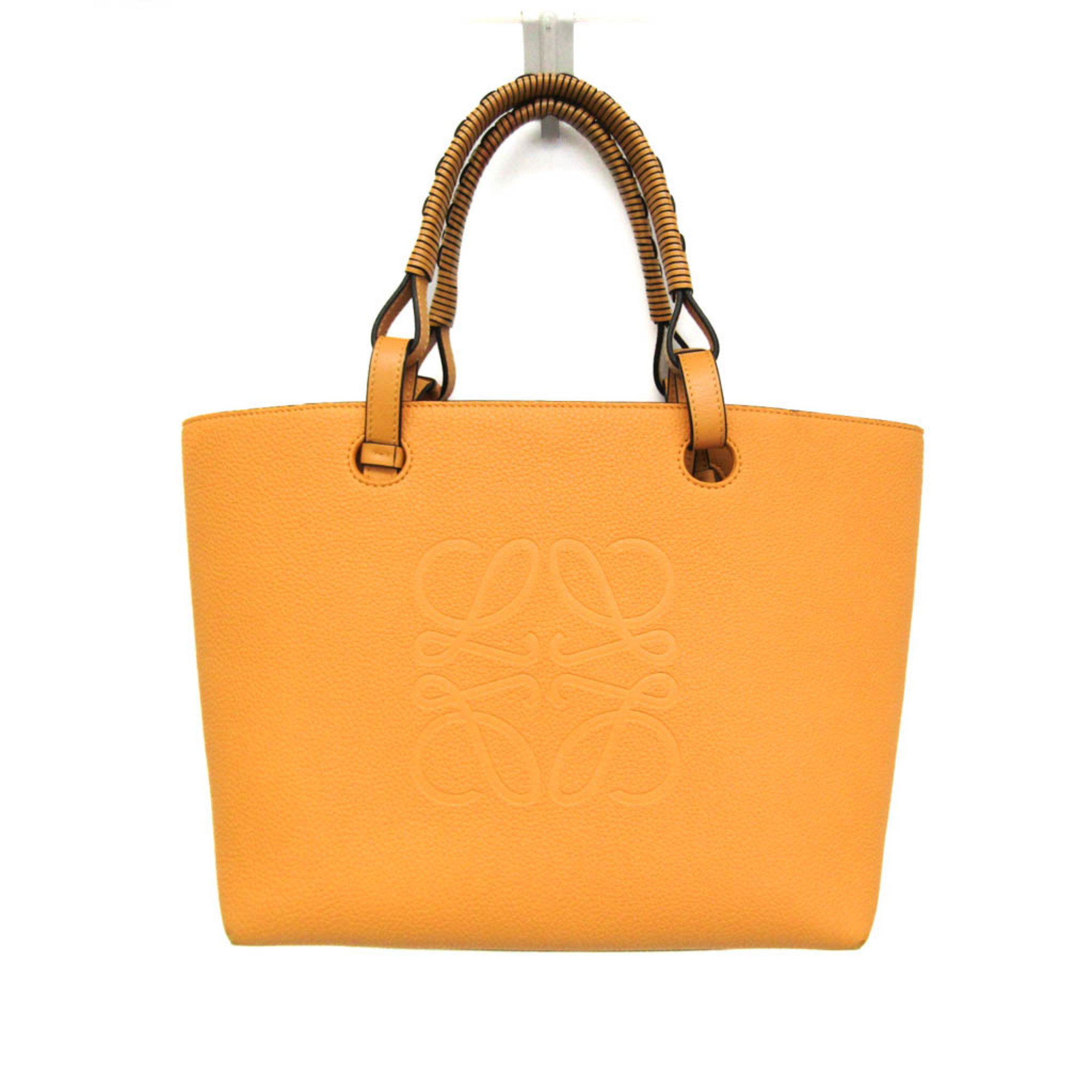 Loewe Anagram Tote A717S72X03 Women's Leather Handbag,Tote Bag Yellow