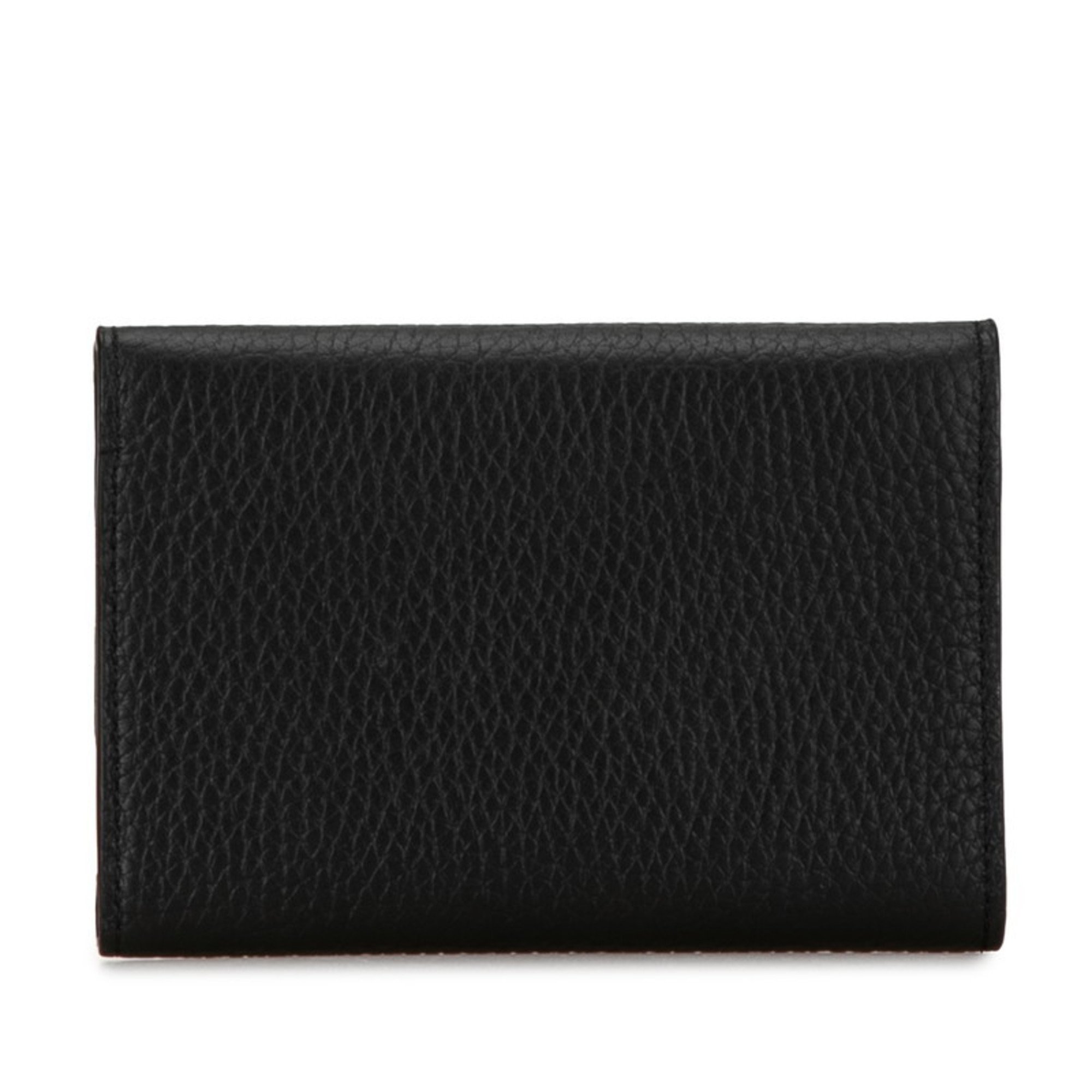 Louis Vuitton Portefeuille Capucines Compact Bi-fold Wallet M82764 Noir Black Calf Leather Women's LOUIS VUITTON