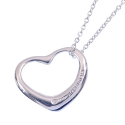 Tiffany Necklace Heart Pendant Women's SV925 4.2g Silver A6048177