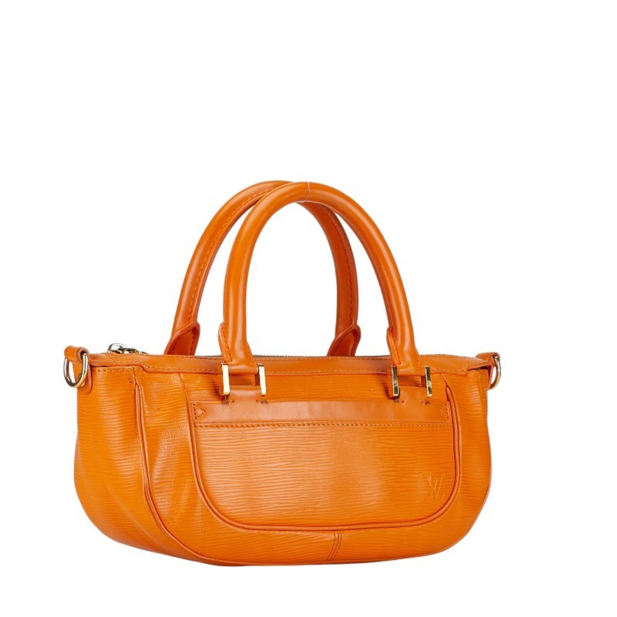 Louis Vuitton Epi Danura PM Handbag Shoulder Bag M5891H Mandarin Orange Leather Women's LOUIS VUITTON