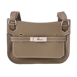 HERMES Hermes Gypsiere Etoupe B stamp (around 2023) Women's Swift leather shoulder bag