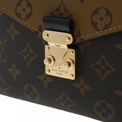 LOUIS VUITTON Louis Vuitton Monogram Reverse Pochette Metis MM Brown M44876 Women's Canvas Bag