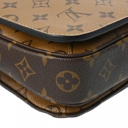 LOUIS VUITTON Louis Vuitton Monogram Reverse Pochette Metis MM Brown M44876 Women's Canvas Bag