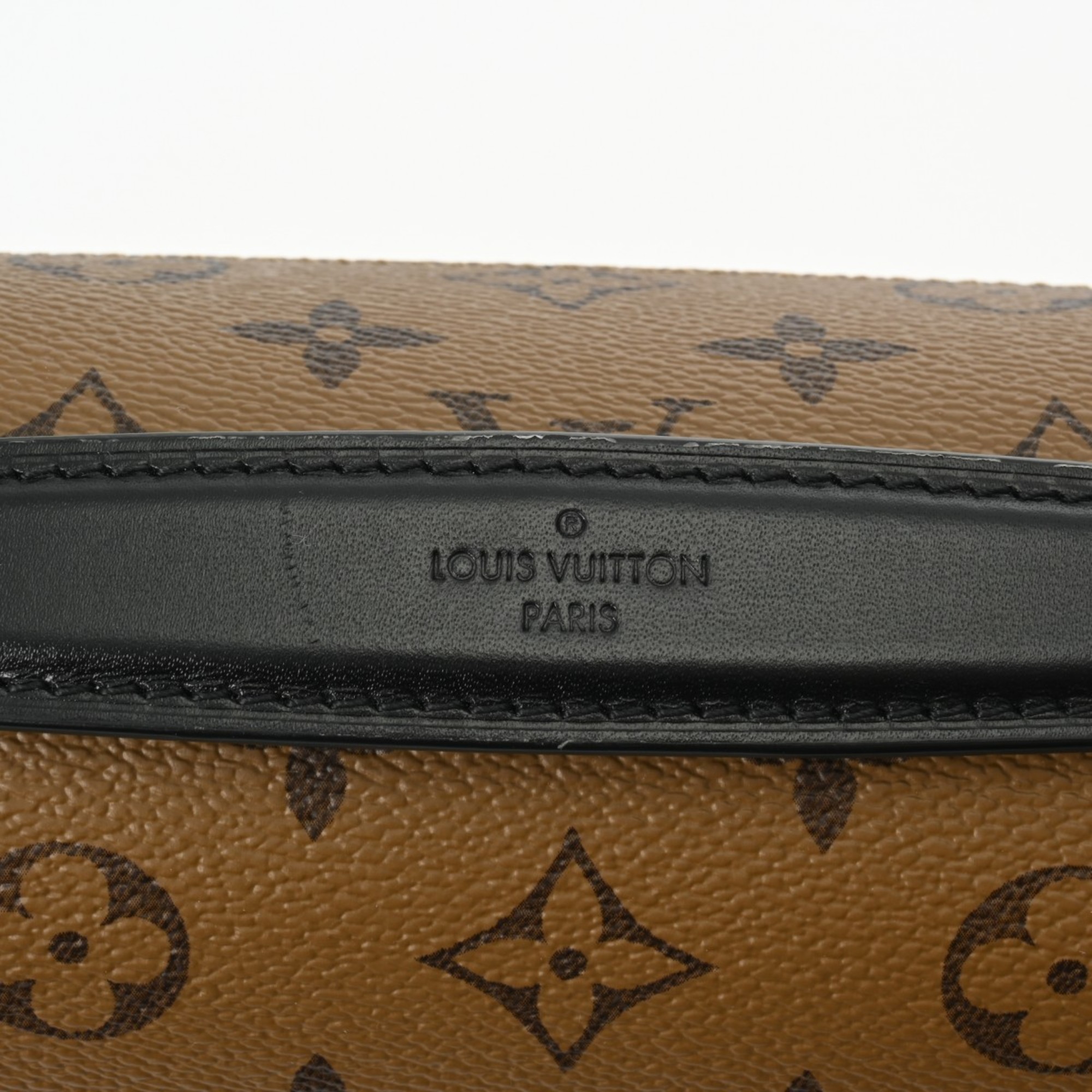 LOUIS VUITTON Louis Vuitton Monogram Reverse Pochette Metis MM Brown M44876 Women's Canvas Bag