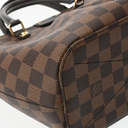 LOUIS VUITTON Damier Sienna PM Brown N41545 Women's Canvas Handbag