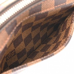 LOUIS VUITTON Damier Geronimos Body Bag Brown N51994 Unisex Canvas Shoulder