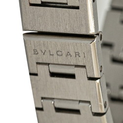 BVLGARI Watch BB23SS Quartz Black Dial Stainless Steel Women's