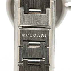 BVLGARI Watch BB23SS Quartz Black Dial Stainless Steel Women's