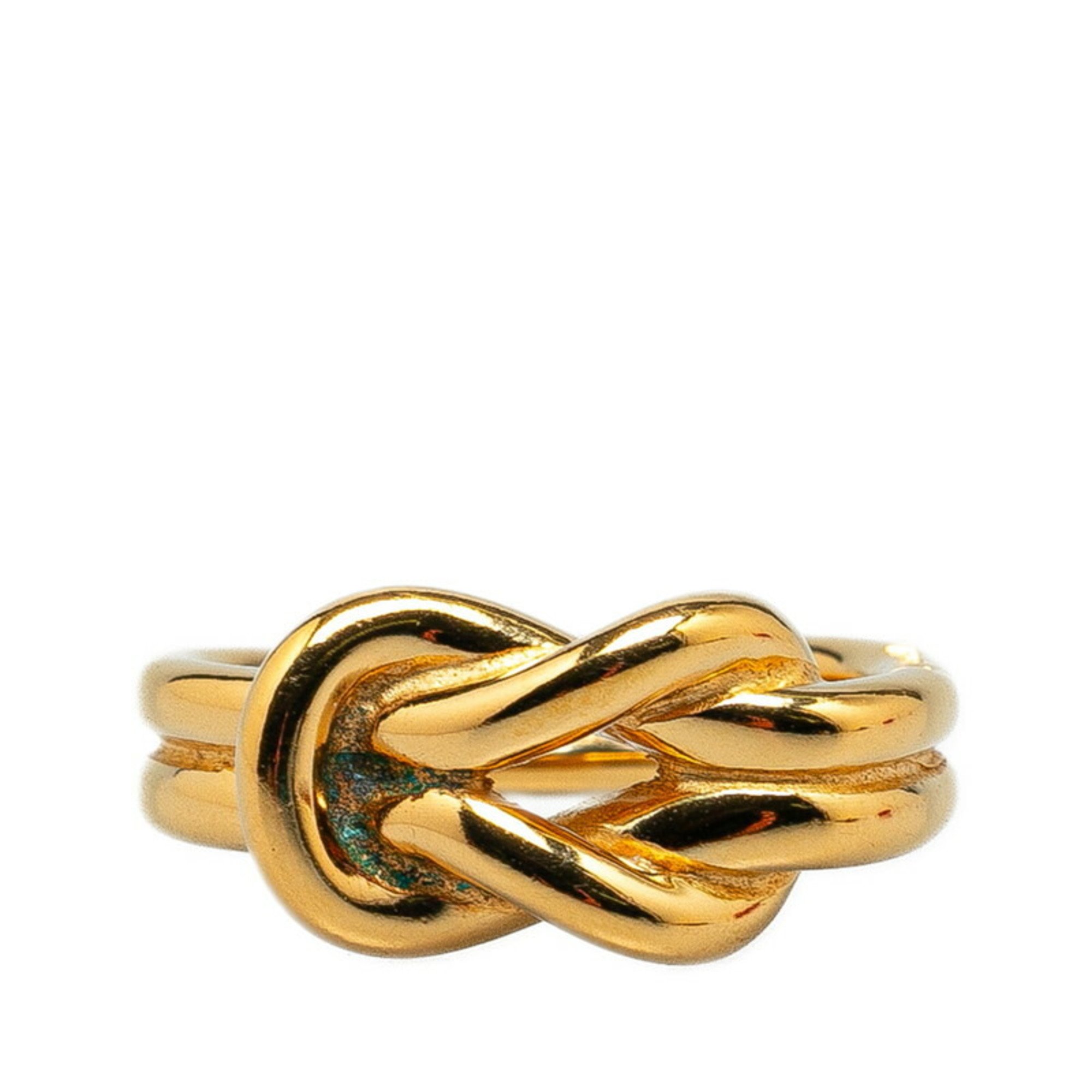 Hermes scarf ring gold plated women's HERMES