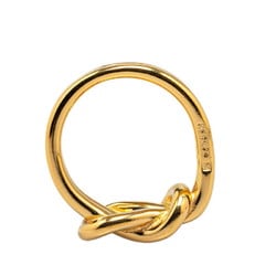 Hermes scarf ring gold plated women's HERMES