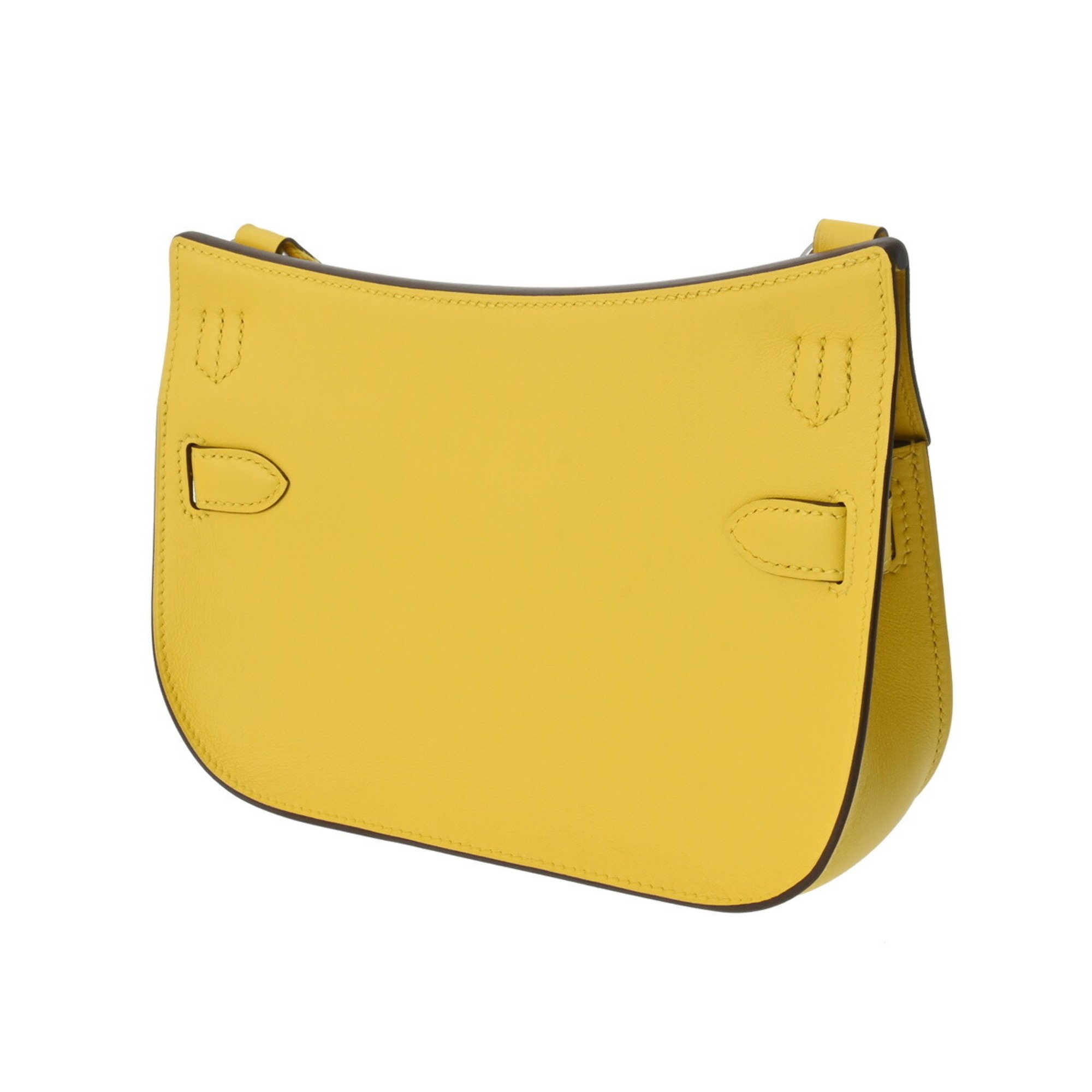 HERMES Hermes Gypsiere Jaune-Naples B stamp (around 2023) Women's Swift leather shoulder bag