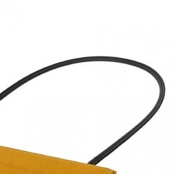 HERMES Sac Aline MM Rocabar Jaune/Orange/Marine Z Stamp (around 2021) Women's Toile Chevron Swift Shoulder Bag