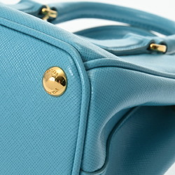 PRADA Prada Galleria Micro Turquoise Women's Saffiano Bag