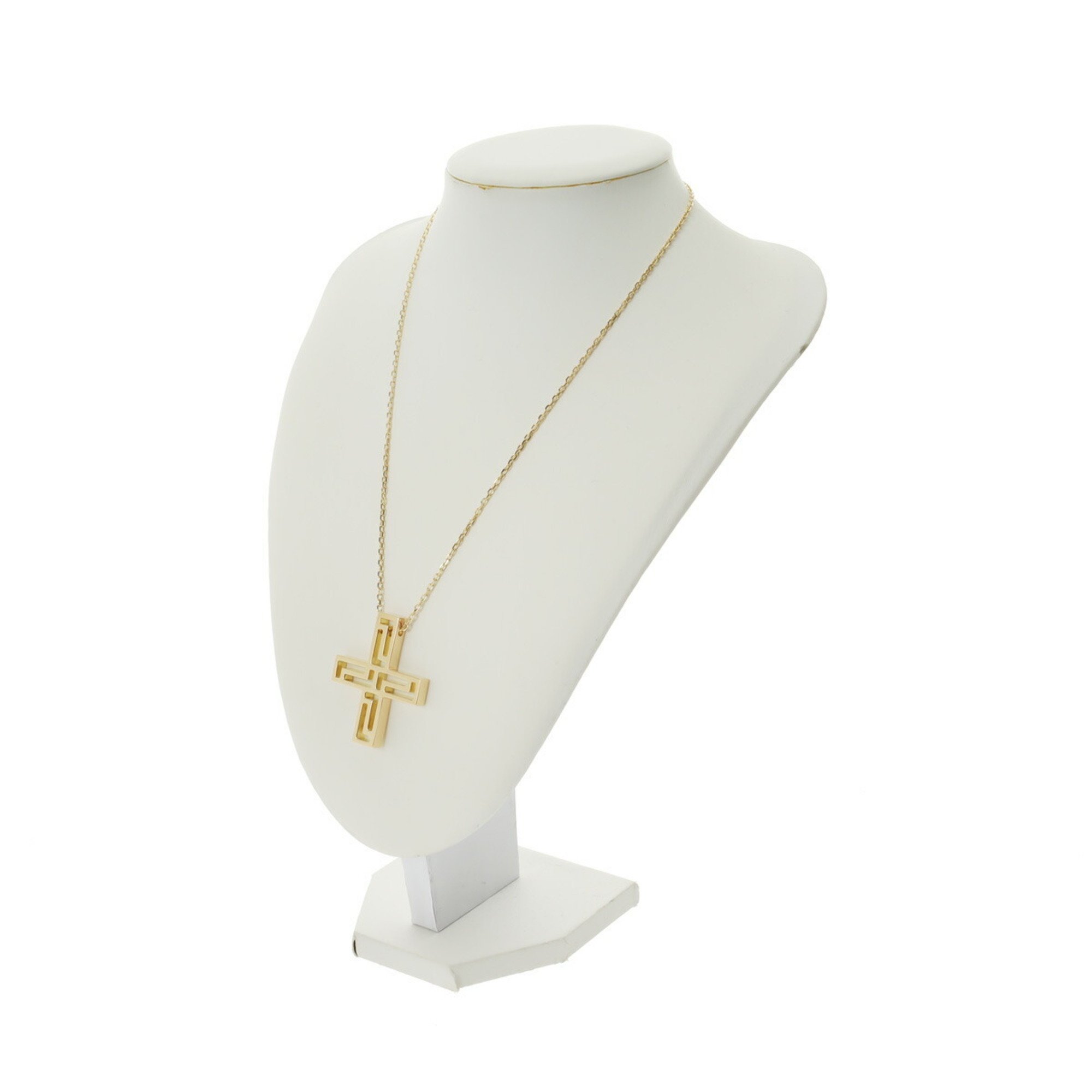 VERSACE Versace Cross Necklace Unisex YG