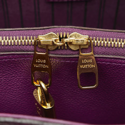 Louis Vuitton Monogram Empreinte Montaigne MM Handbag Shoulder Bag M41196 Aurore Purple Leather Women's LOUIS VUITTON