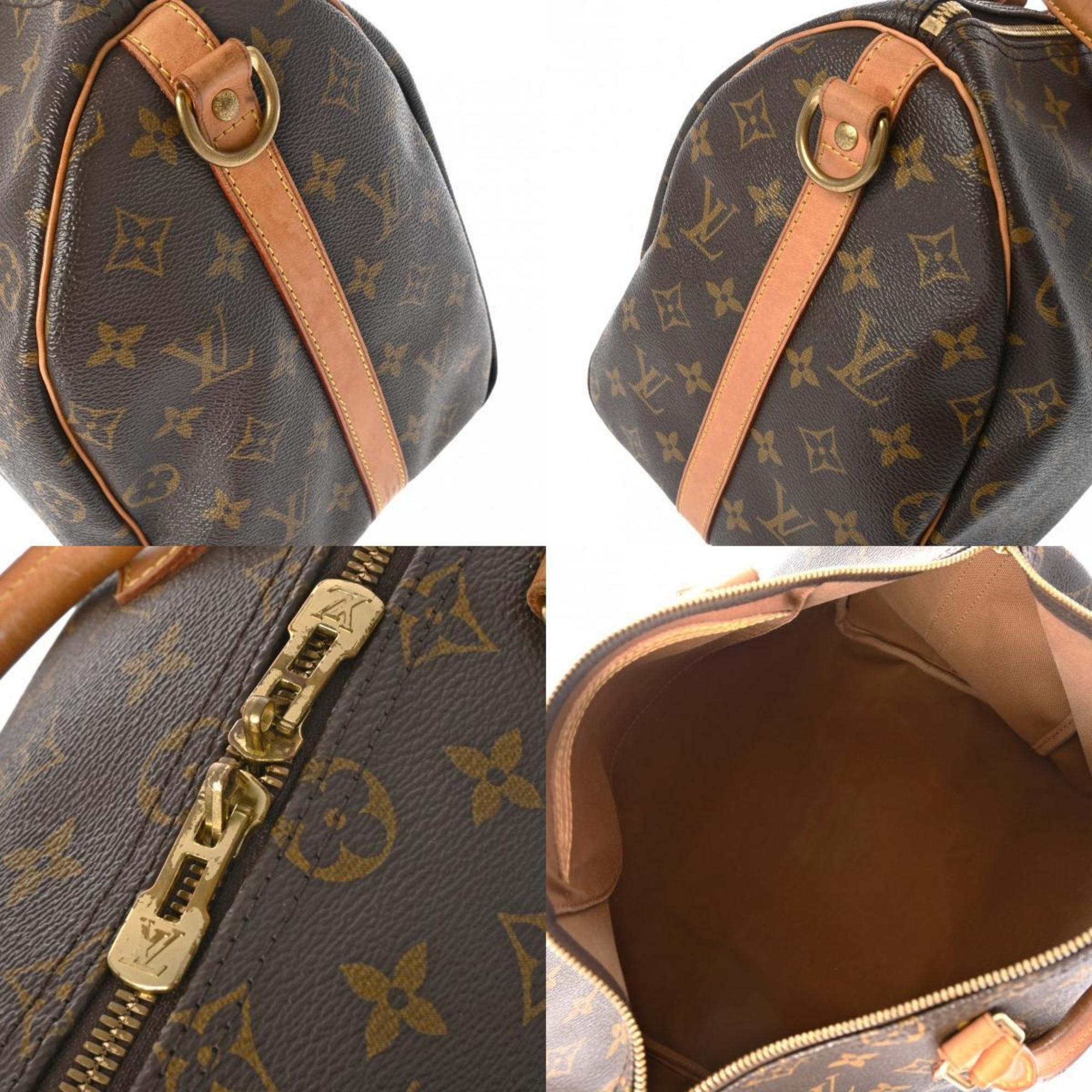 LOUIS VUITTON Louis Vuitton Monogram Speedy Bandouliere 35 Brown M40392 Women's Canvas Handbag