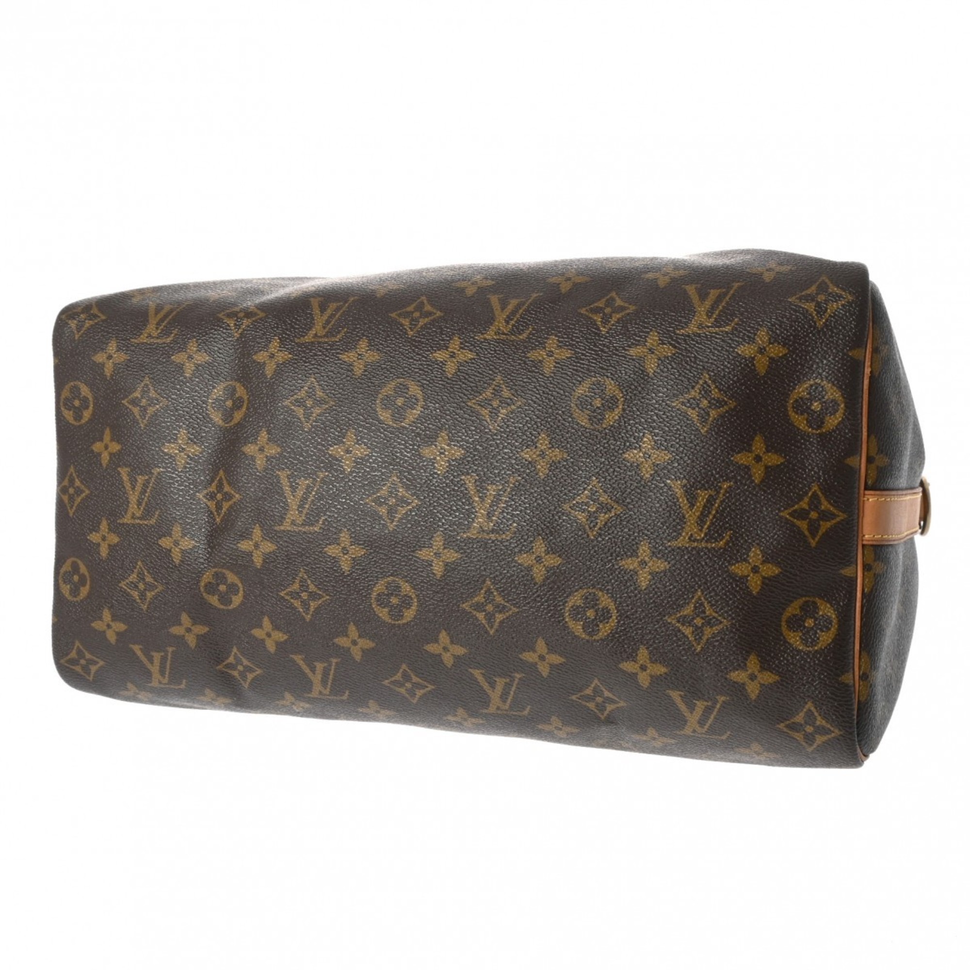 LOUIS VUITTON Louis Vuitton Monogram Speedy Bandouliere 35 Brown M40392 Women's Canvas Handbag