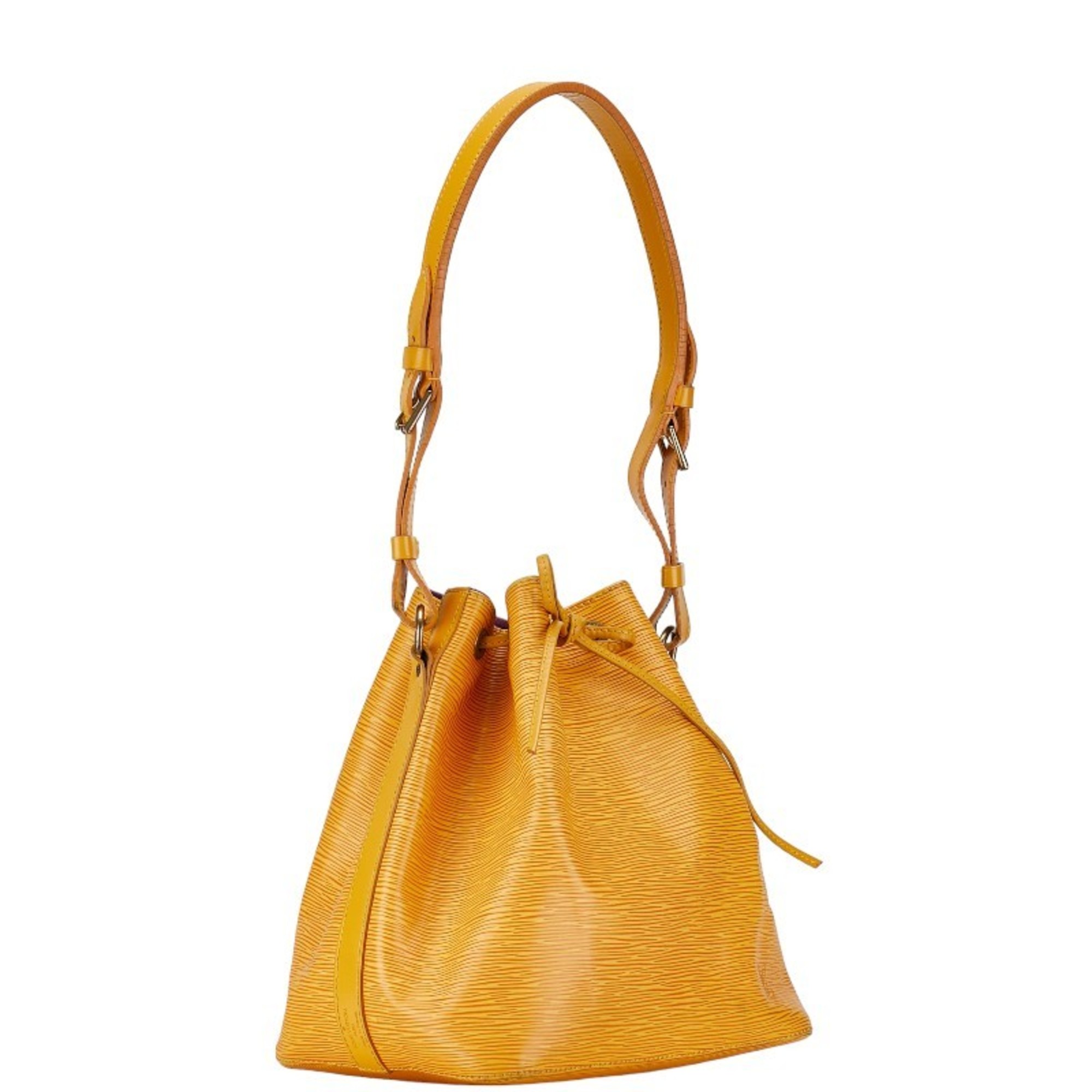 Louis Vuitton Epi Petit Noe Bag Handbag M44109 Tassili Yellow Leather Women's LOUIS VUITTON