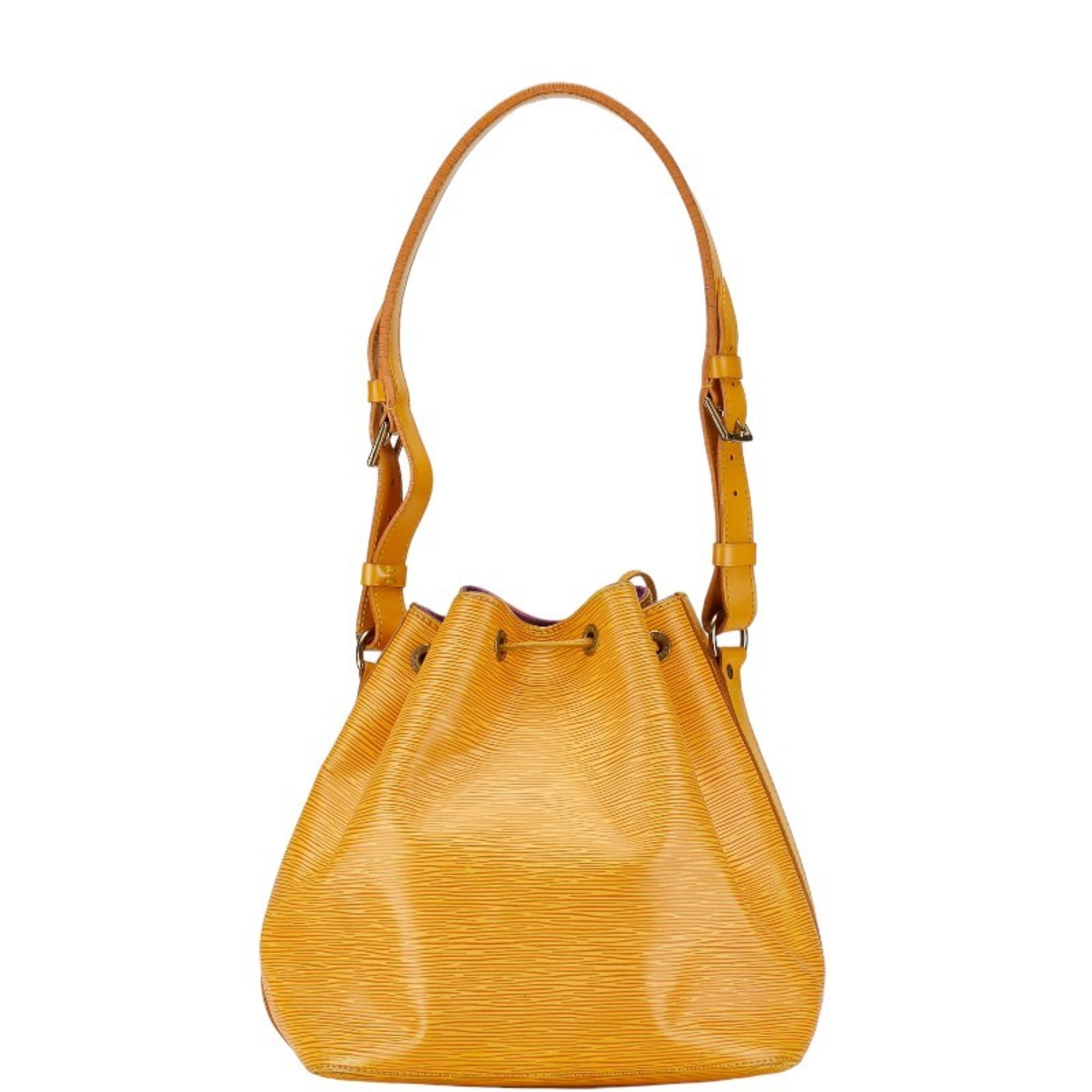 Louis Vuitton Epi Petit Noe Bag Handbag M44109 Tassili Yellow Leather Women's LOUIS VUITTON