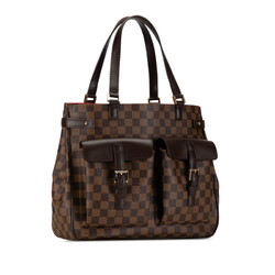 Louis Vuitton Damier Uzes Handbag Tote Bag N51128 Brown PVC Leather Women's LOUIS VUITTON