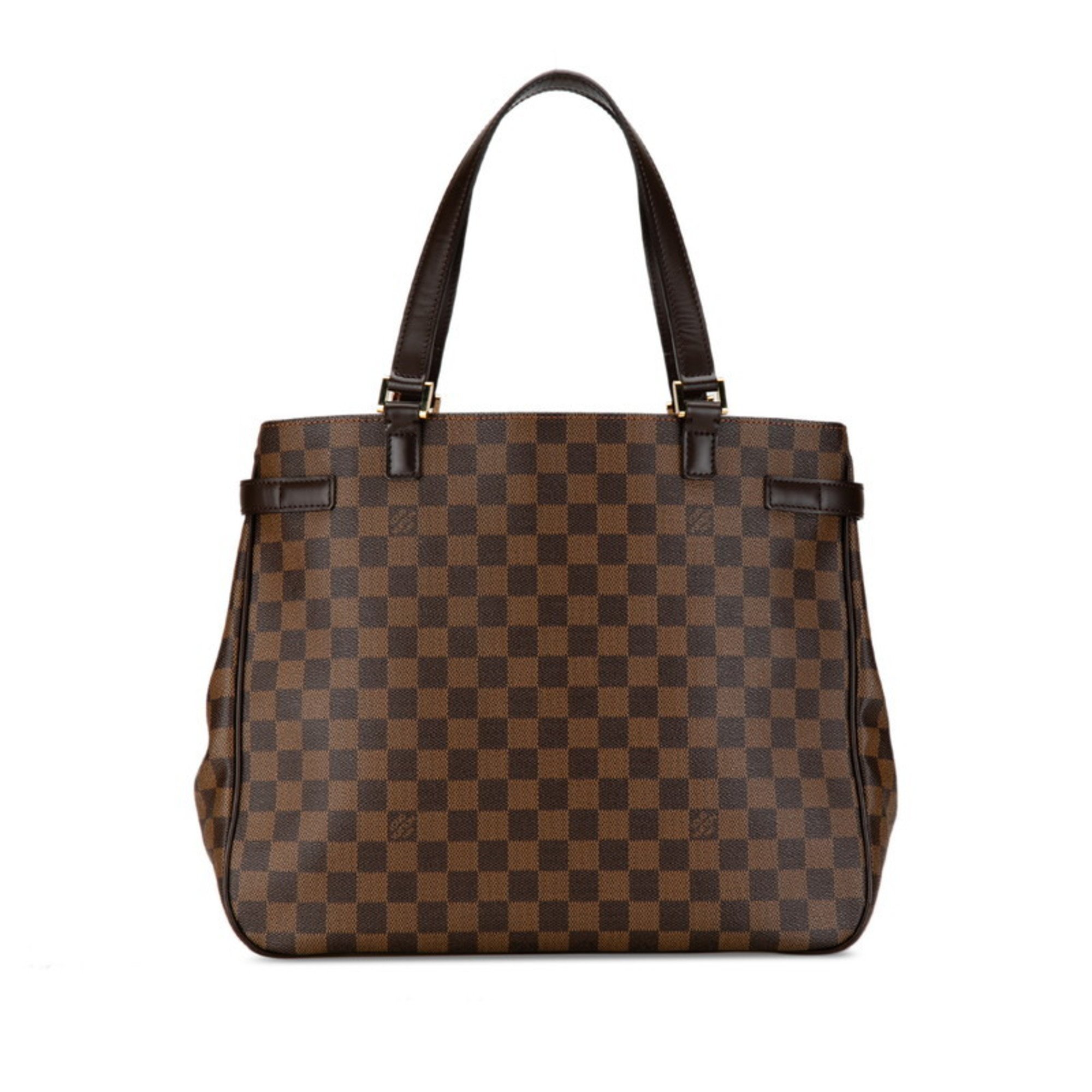 Louis Vuitton Damier Uzes Handbag Tote Bag N51128 Brown PVC Leather Women's LOUIS VUITTON