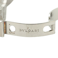 BVLGARI Watch BB23SS Quartz Black Dial Stainless Steel Women's