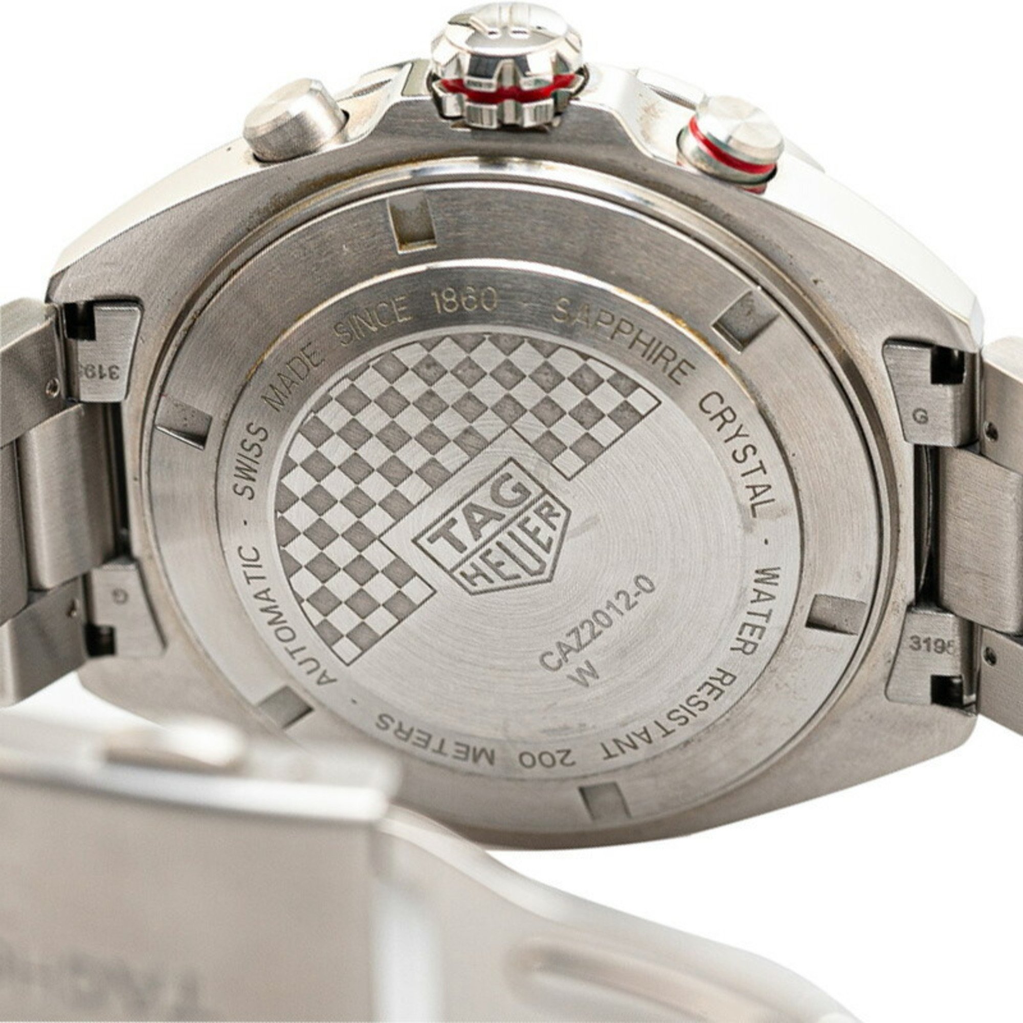 TAG Heuer Formula 1 Calibre 16 Watch CAZ2012-0 Automatic Silver Dial Stainless Steel Men's HEUER