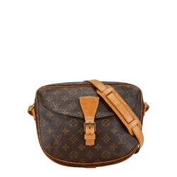 Louis Vuitton Monogram Jeune Fille MM Shoulder Bag M51226 Brown PVC Leather Women's LOUIS VUITTON