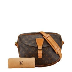 Louis Vuitton Monogram Jeune Fille MM Shoulder Bag M51226 Brown PVC Leather Women's LOUIS VUITTON