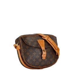 Louis Vuitton Monogram Jeune Fille MM Shoulder Bag M51226 Brown PVC Leather Women's LOUIS VUITTON