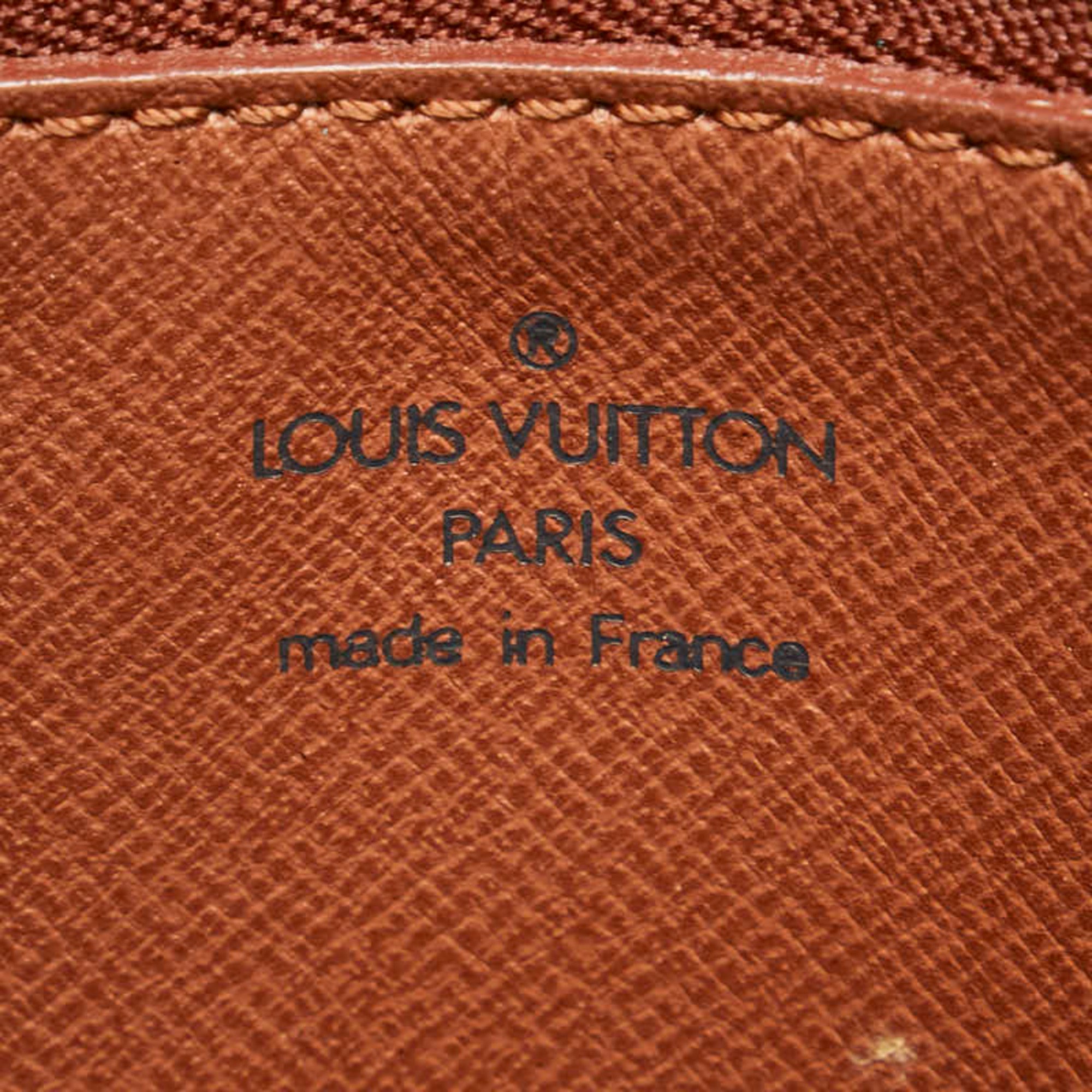 Louis Vuitton Monogram Jeune Fille MM Shoulder Bag M51226 Brown PVC Leather Women's LOUIS VUITTON