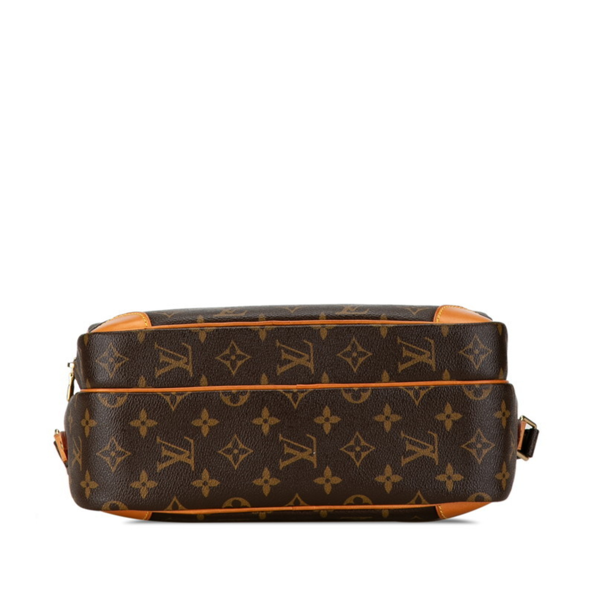 Louis Vuitton Monogram Nile Shoulder Bag M45244 Brown PVC Leather Women's LOUIS VUITTON