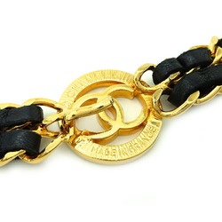 Chanel Chain Belt Women's Shoulder Strap GP Black