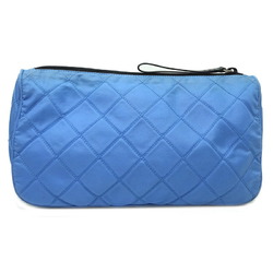 Prada pouch women's nylon blue