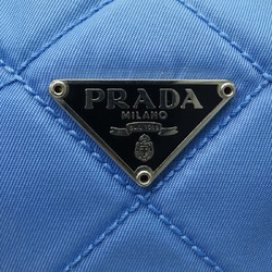 Prada pouch women's nylon blue