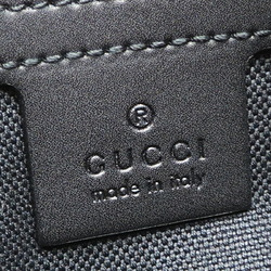 Gucci Soft Belt Bag Men's Waist 474293 GG Supreme Black