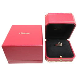 Cartier #51 Diamond Juste un Clou Ladies Ring B4210800 750 Pink Gold Size 10.5