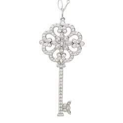 Tiffany Diamond Enchant Primrose Key Ladies Necklace Pt950 Platinum