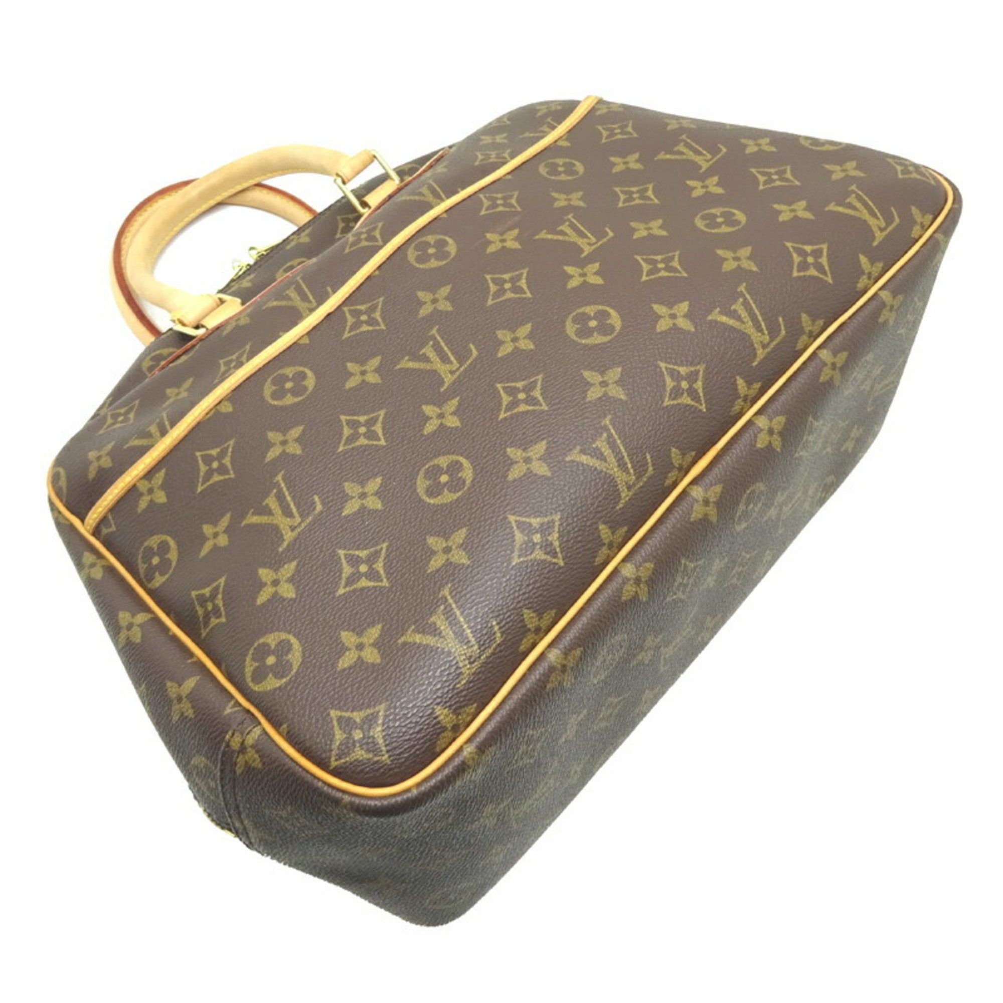 Louis Vuitton Deauville Women's Boston Bag M47270 Monogram Brown