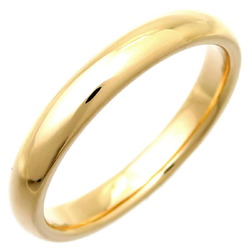 Tiffany wedding band ladies ring, 750 yellow gold, size 9