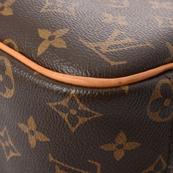 LOUIS VUITTON Louis Vuitton Monogram Trouville Brown M42228 Women's Canvas Handbag