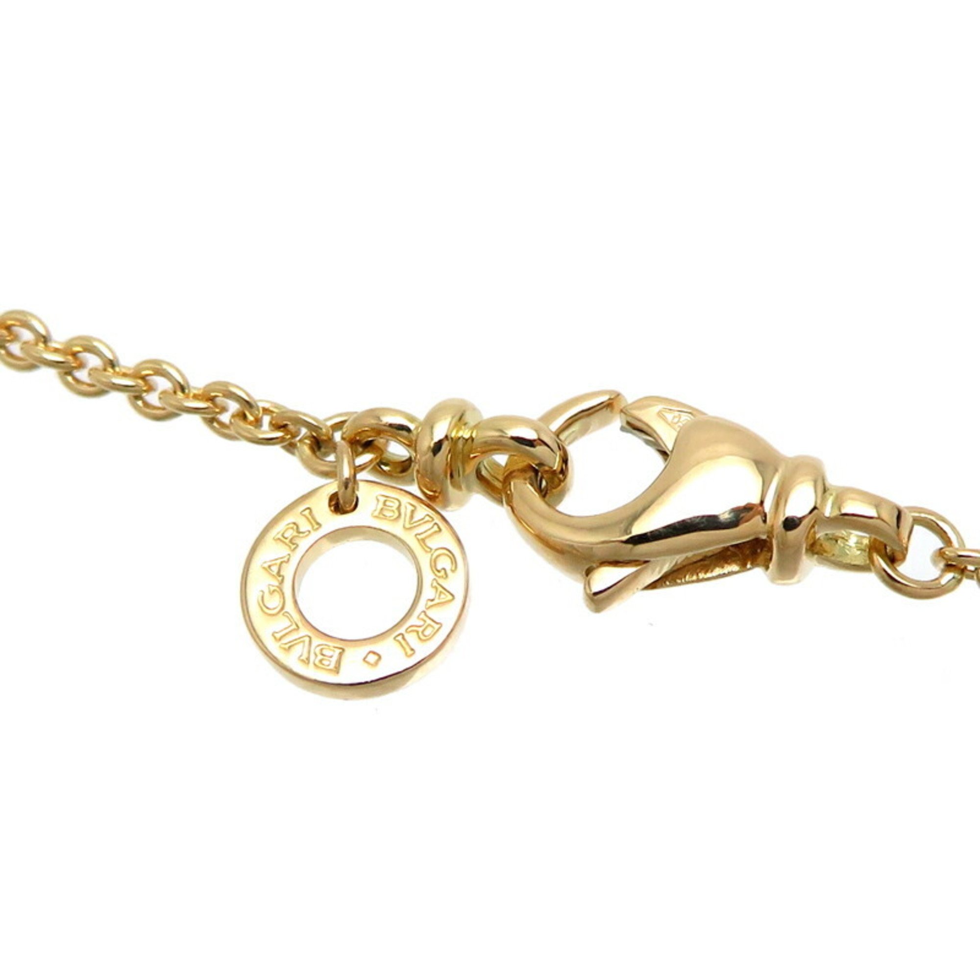 BVLGARI Diamond Ladies Necklace 750 Yellow Gold