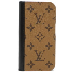 Louis Vuitton IPHONE 15 PRO Folio Limited Edition Accessory M82892 Monogram Reverse Brown