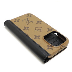 Louis Vuitton IPHONE 15 PRO Folio Limited Edition Accessory M82892 Monogram Reverse Brown