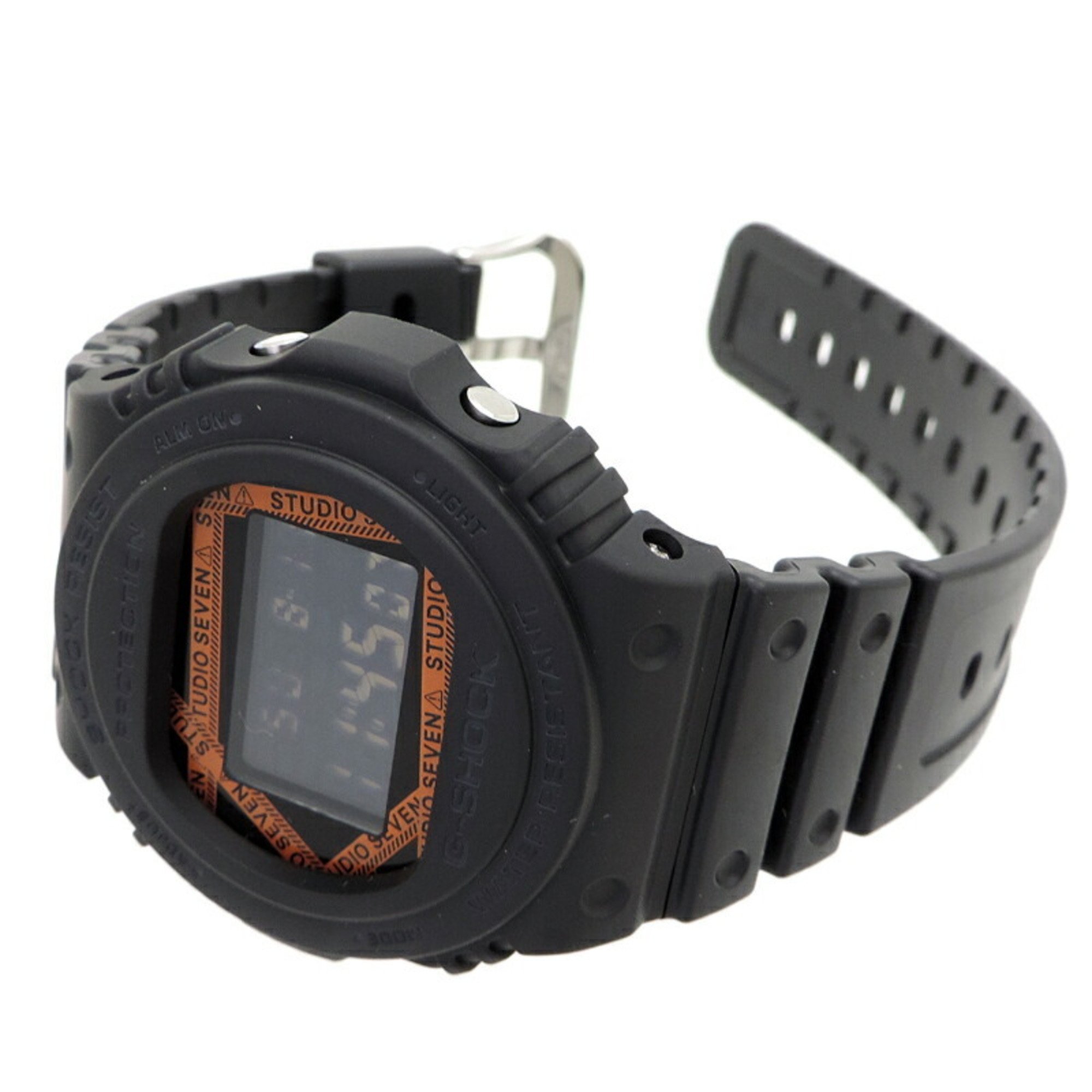 Casio G-SHOCK 5700 Series Studio Seven Caution Ladies and Men's Watch DW-5750