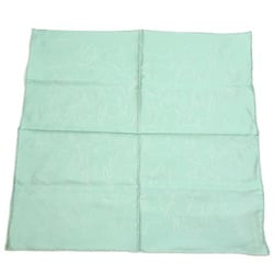 Hermes pocket square ladies handkerchief silk green