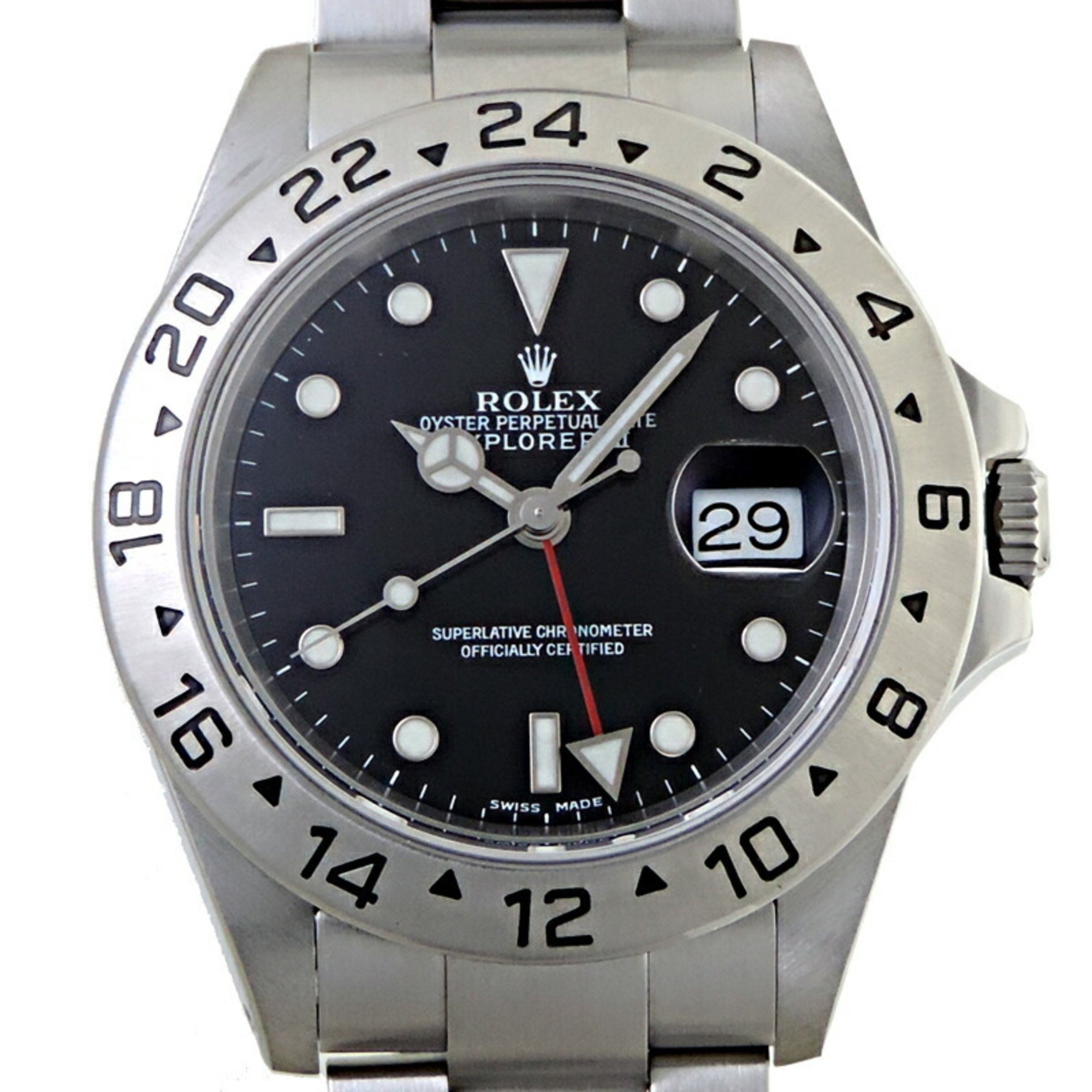 Rolex Explorer II P serial number 2000 Men's watch 16570