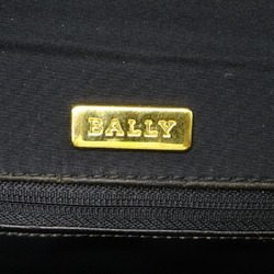 Bally quilted ladies handbag leather black